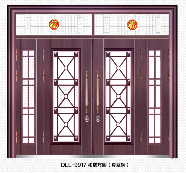 门业图片-别墅非标门DLL-9917 和瑞方圆DLL-9917 和瑞方圆图片